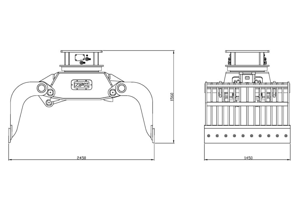 Demolition grab DG-50 – NPK Europe