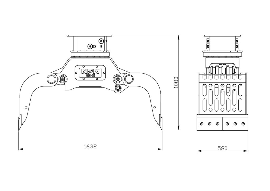Demolition grab DG-9 – NPK Europe